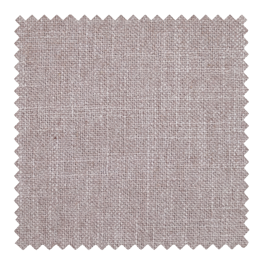 Hearth pale earth brown cotton blend fabric swatch from the Nest collection by Thoa Home featuring a matte plain weave.