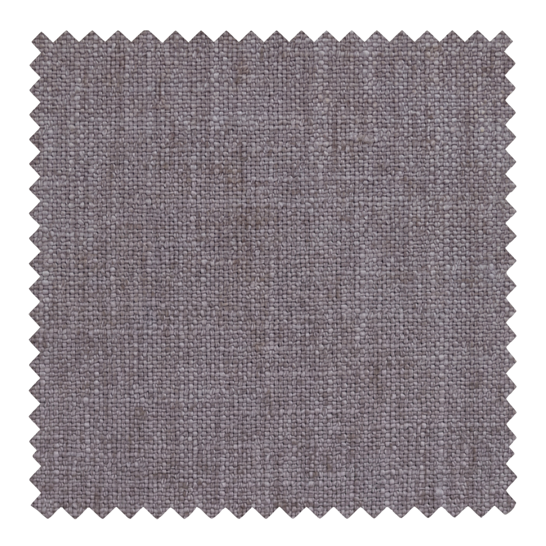 Sparrow dusty pewter grey cotton blend fabric swatch from the Nest collection by Thoa Home featuring a matte plain weave.