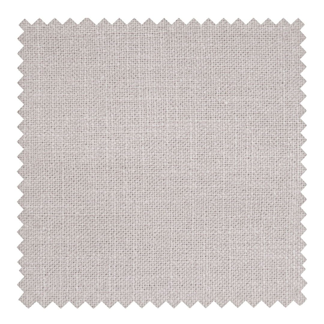Limestone warm alabaster semi-sheer fabric swatch from the Cove collection by Thoa Home with a smooth, refined finish.