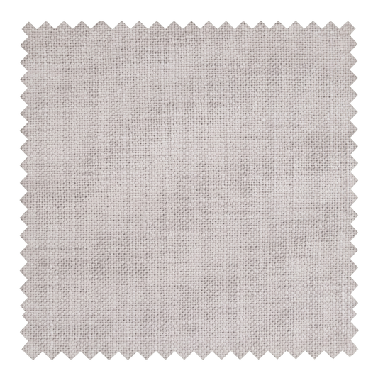Limestone warm alabaster semi-sheer fabric swatch from the Cove collection by Thoa Home with a smooth, refined finish.