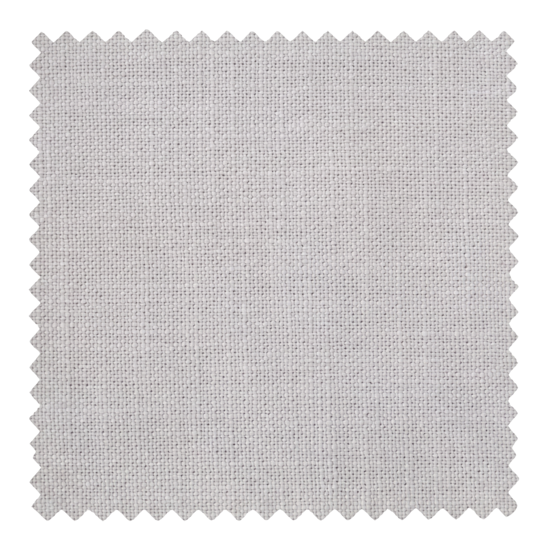 Salt mineral-white semi-sheer fabric swatch from the Cove collection by Thoa Home with a smooth, refined finish.