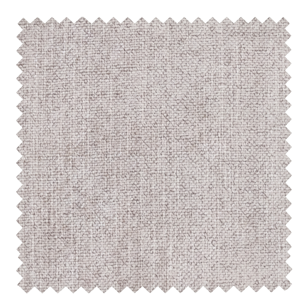 Drift sophisticated greige fabric swatch from the Lune collection by Thoa Home featuring a dense, pebbled texture.