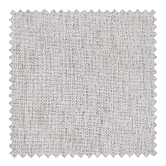 Moonstone crisp pale grey fabric swatch from the Lune collection by Thoa Home featuring a dense, pebbled texture.