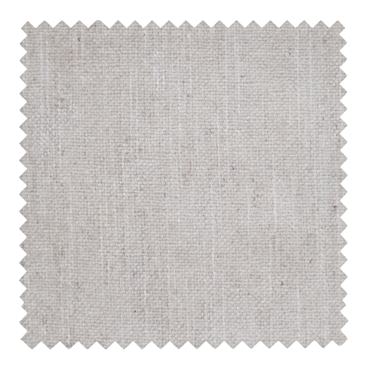 Opal warm alabaster fabric swatch from the Lune collection by Thoa Home featuring a dense, pebbled texture.