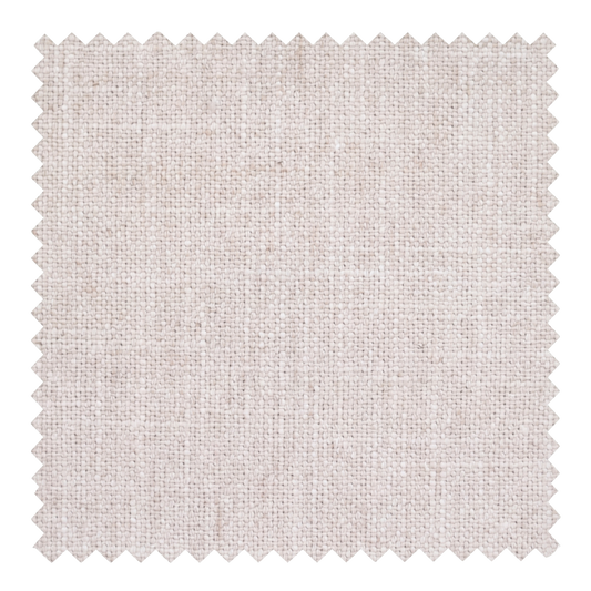 Linen stone grey cotton blend fabric swatch from the Nest collection by Thoa Home featuring a matte plain weave.