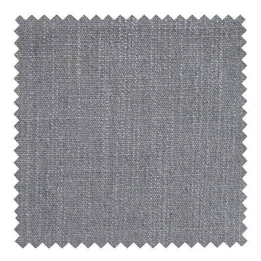 Seaglass eucalyptus green linen blend fabric swatch from the Reve collection by Thoa Home with a micro-textured surface.