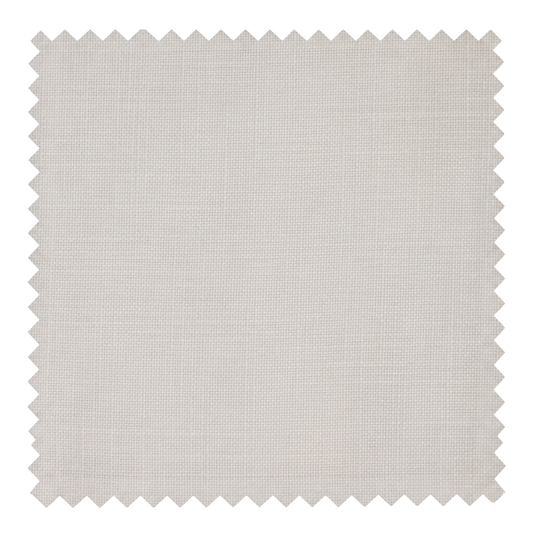 Cloud ethereal off-white fine weave fabric swatch from the Vale collection by Thoa Home with a smooth, fluid surface.