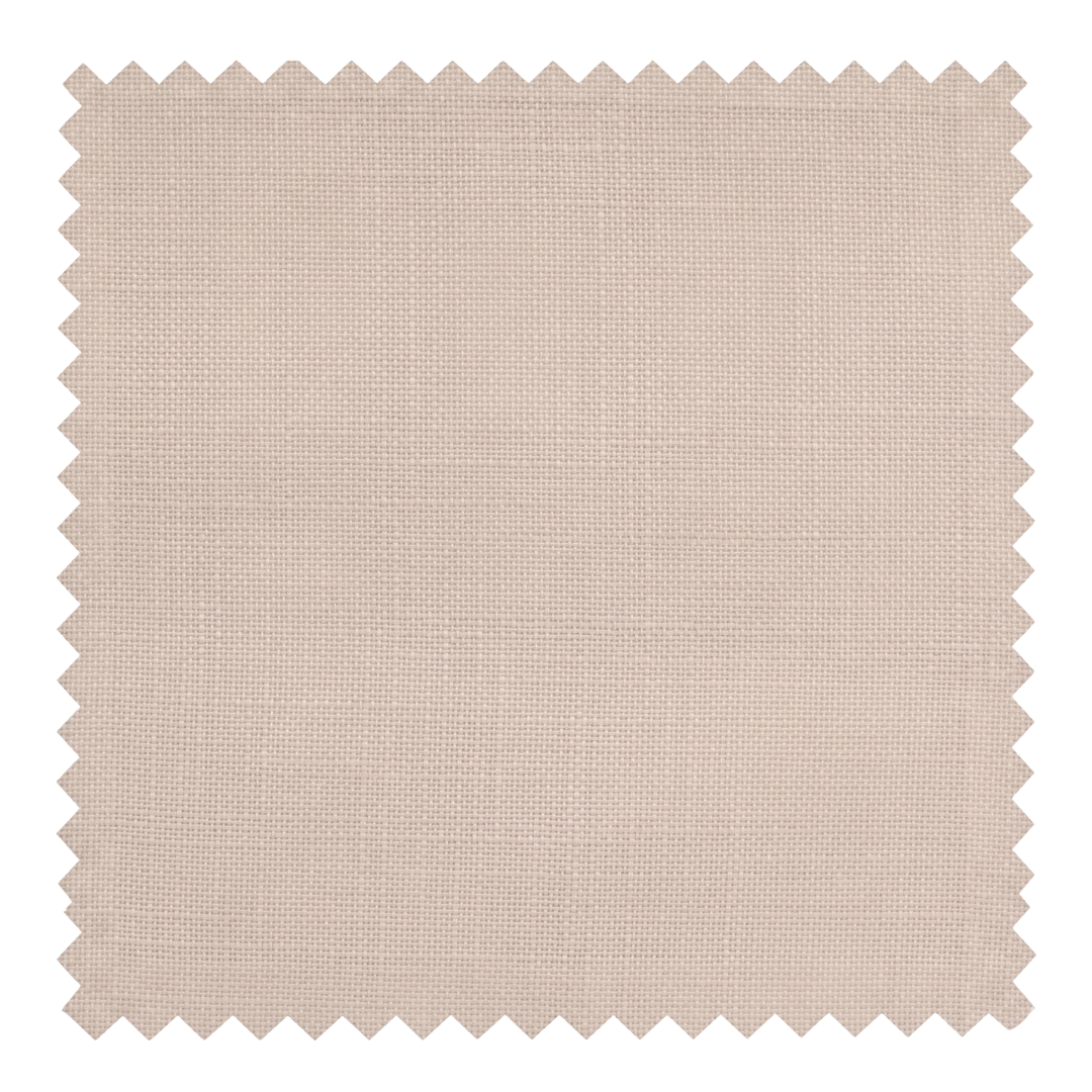 Fawn warm tan fine weave fabric swatch from the Vale collection by Thoa Home with a smooth, fluid surface.
