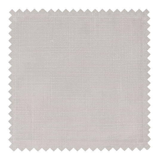 Greige warm sand-grey fine weave fabric swatch from the Vale collection by Thoa Home with a smooth, fluid surface.