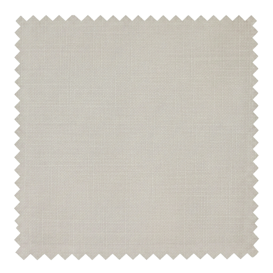 Stone architectural alabaster fine weave fabric swatch from the Vale collection by Thoa Home with a smooth, fluid surface.